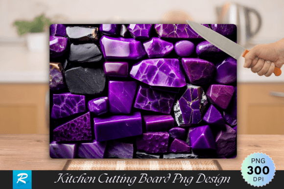 Download Purple Stone Wall Texture Cutting Board - Premium Resources