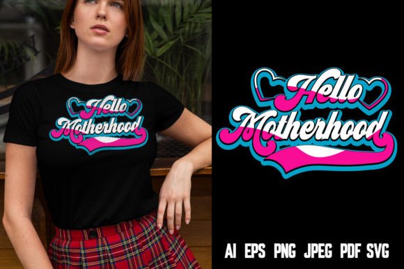 Download Mother's Day SVG Retro T-Shirt Design - Mother's day svg Collection