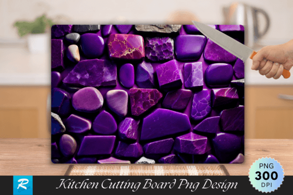 Download Purple Stone Wall Texture Cutting Board - Premium Resources