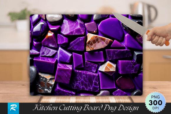Download Purple Stone Wall Texture Cutting Board - Premium Resources