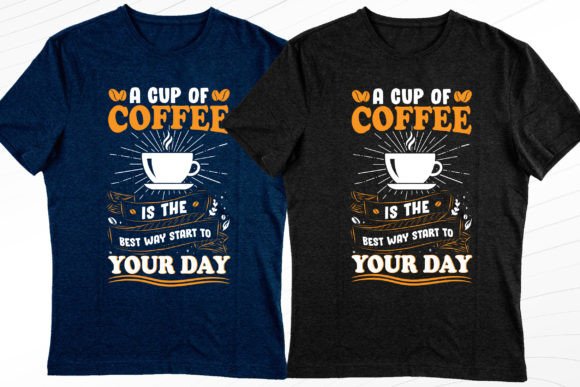 Download Cup of Coffee Trendy T Shirt Design - Coffee Collection