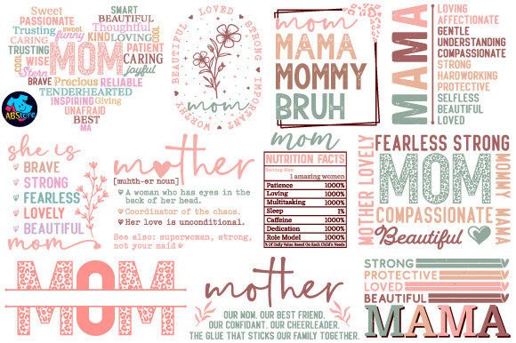 Download Mother's Day Svg Bundle - Mother's day svg Collection